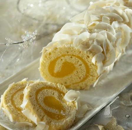 Bûche mangue-coco