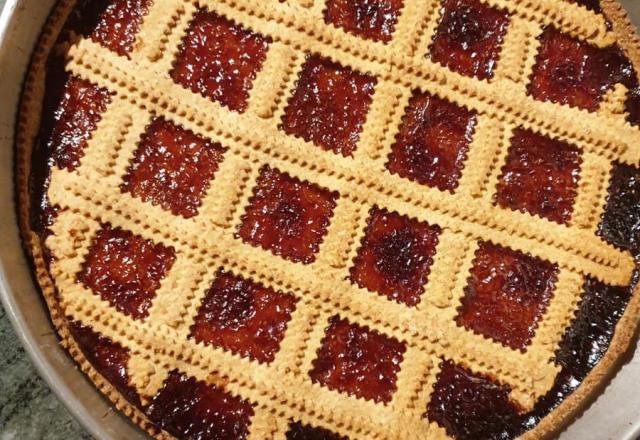 Crostata à la confiture