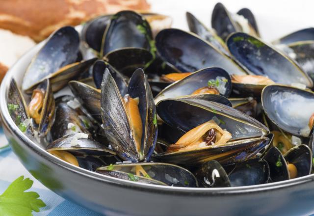 Moules au barbecue