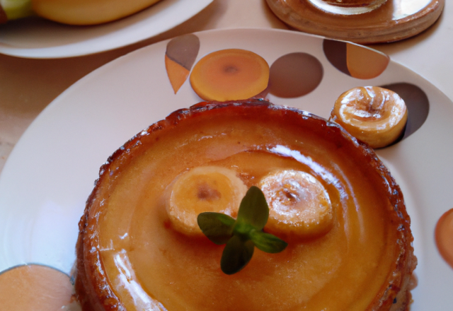 Flan à la banane