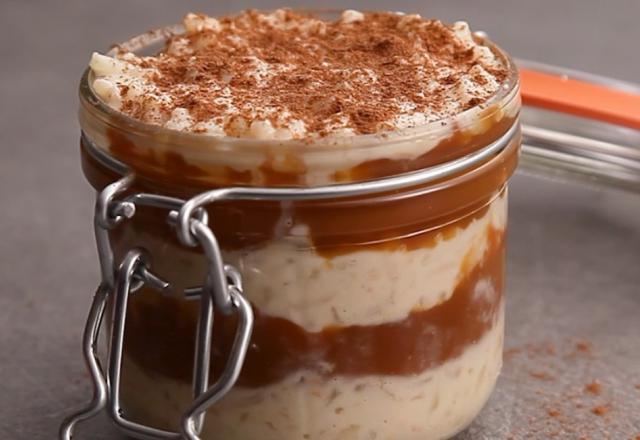 Riz au lait au caramel beurre salé facile : comment faire cette recette idéale pour faire plaisir aux enfants ce week-end !