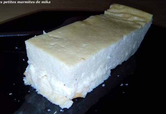 Cheesecake vanille sans complexe sans gluten