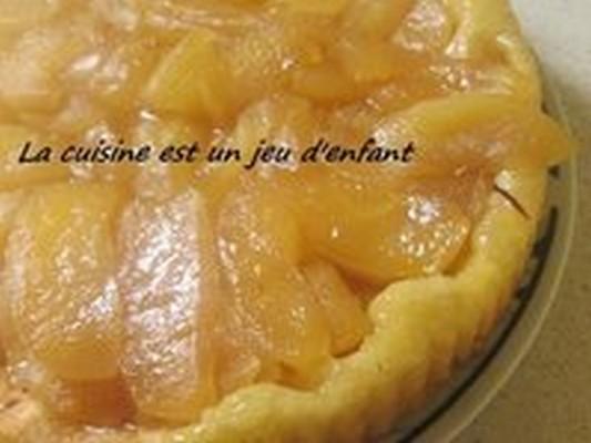 Tarte tatin sans beurre