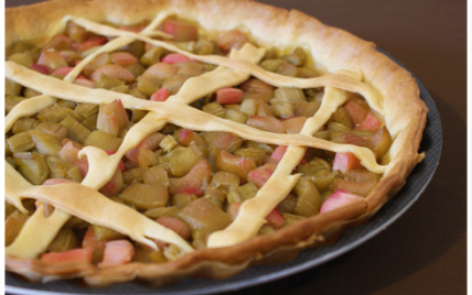 Tarte à la rhubarbe facile et rapide