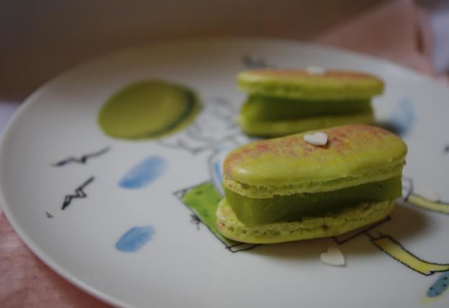 Macarons gingembre citron vert