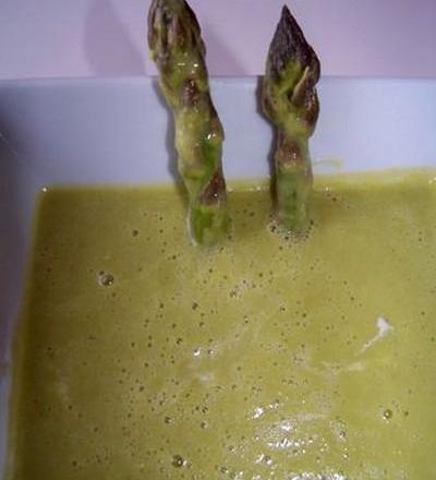 Gaspacho d'asperges vertes !