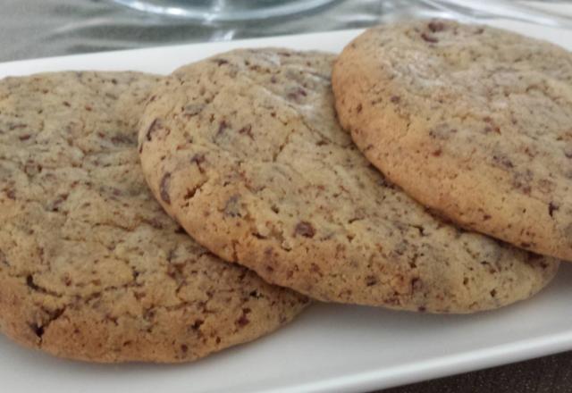 Cookies vanille aux pépites de chocolat