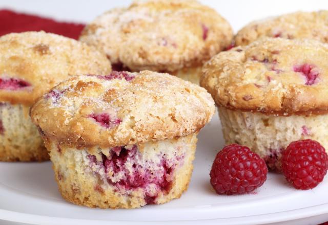 Muffins express à la framboise