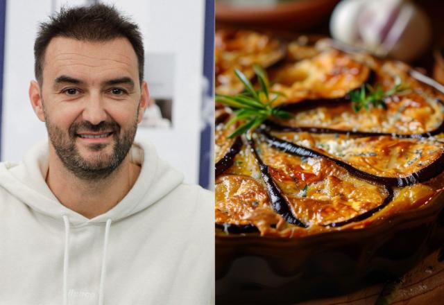 Cyril Lignac partage sa recette très gourmande de tatin d’aubergines pour profiter de ce légume  avant la fin de la saison