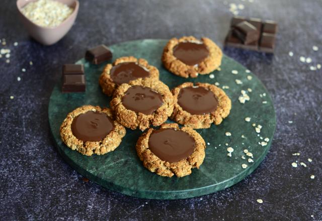 Biscuits aux flocons d'avoine et au chocolat