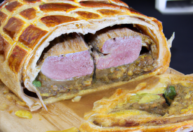 Filet de Blonde d'Aquitaine en croûte façon Wellington