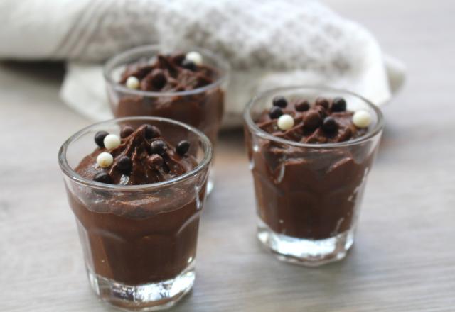 Mousse au chocolat à l'avocat