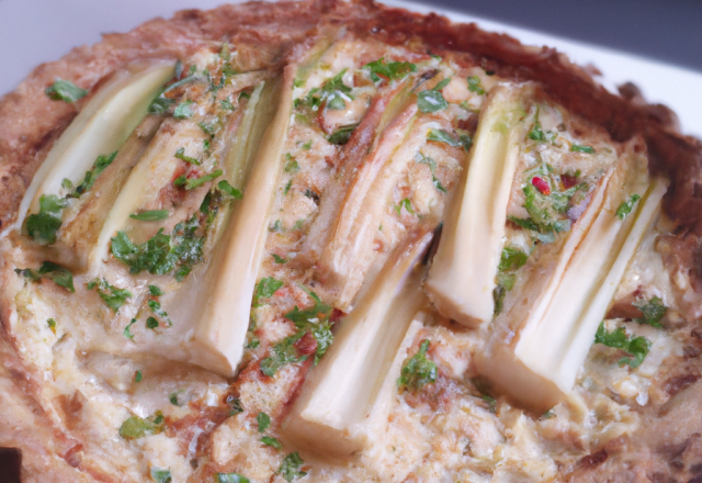 Tarte aux endives au camembert