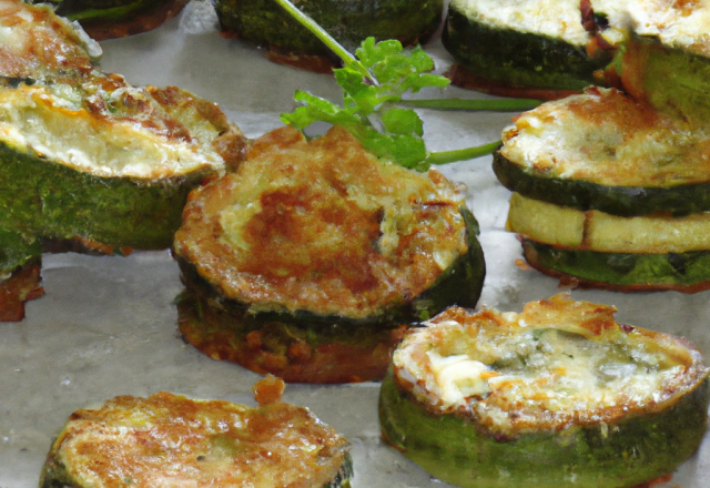 Croustillants de courgettes