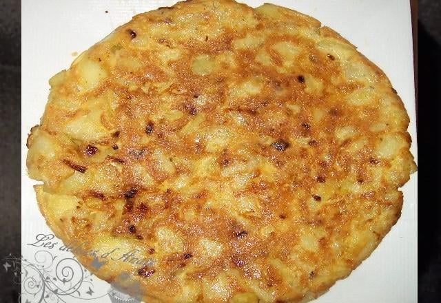 Tortilla à l'oignon