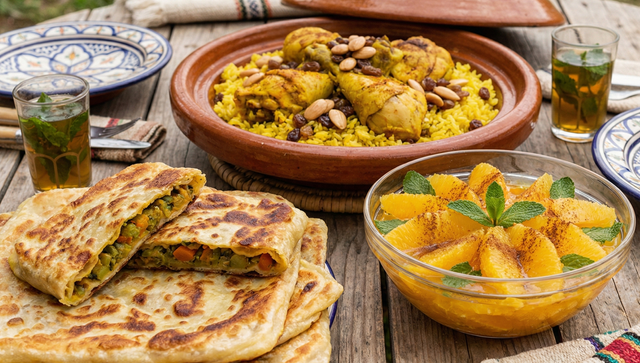 5 idées de repas pour le menu du Ramadan 2026 : des bricks en entrée jusqu'aux traditionnelles corne de gazelle en dessert