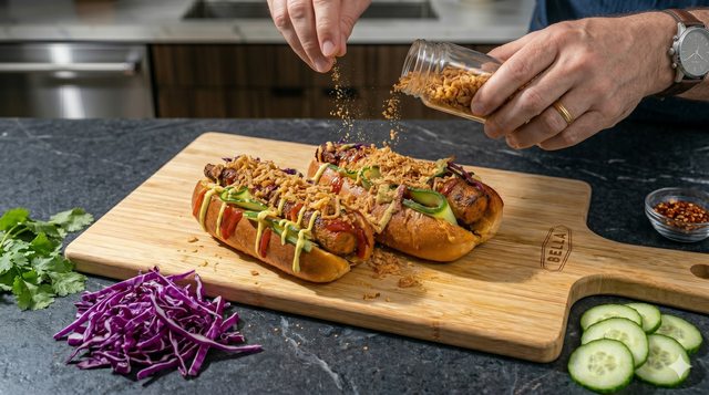 Exit la saucisse : voici le hot dog à la carotte rôtie que vous allez adorer !