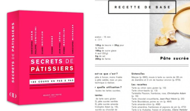 Une recette de base tirée du livre Secrets de pâtissiers. Ducasse édition.