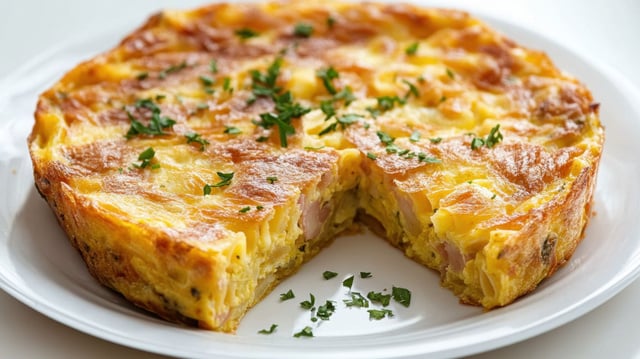 Ce Meilleur Ouvrier de France dévoile sa recette express de quiche sans pâte à faire avec seulement quelques ingrédients