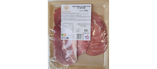 Rappel de produit chez Super U : cet assortiment de charcuterie présente un risque