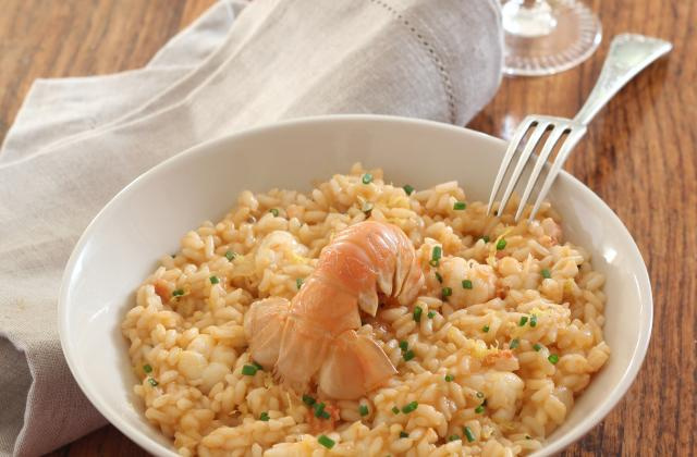 Risotto aux langoustines. Silvia Santucci