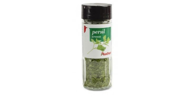 Alerte rappel produit : des morceaux de verre ont été retrouvés dans ce persil séché