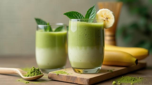 Matcha + banane : LA boisson à adopter qui booste votre énergie, protège votre cœur et prend soin de votre peau !