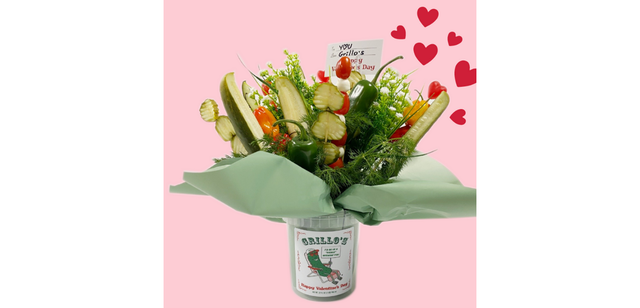 Saint-Valentin 2022 : Le bouquet de cornichons, meilleure idée cadeau ?