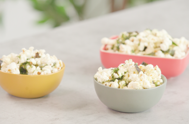 Pop-corn aux algues. Riz & Co. 