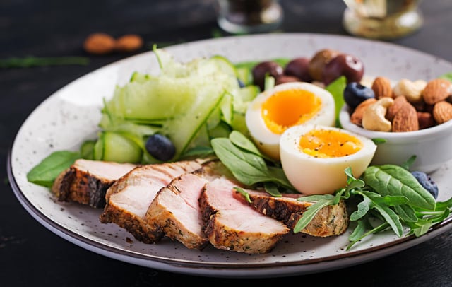 Quel est le type de repas d'une journée en régime cétogène : 3 exemples de menus keto