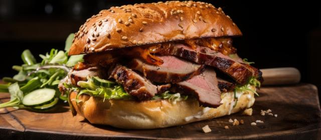 Et si vous surpreniez vos invités avec un burger de fêtes pour le Nouvel An ? Voici la recette de Cyril Lignac