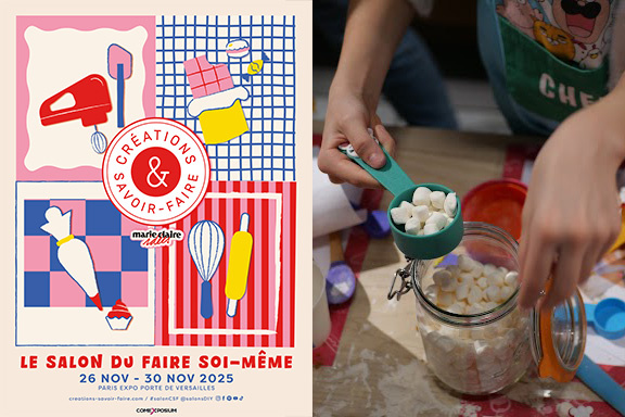 Le Salon Créations et Savoir-faire 2025, un rendez-vous gourmand à ne pas manquer ! Voici ce qui vous attend dès le 26 novembre