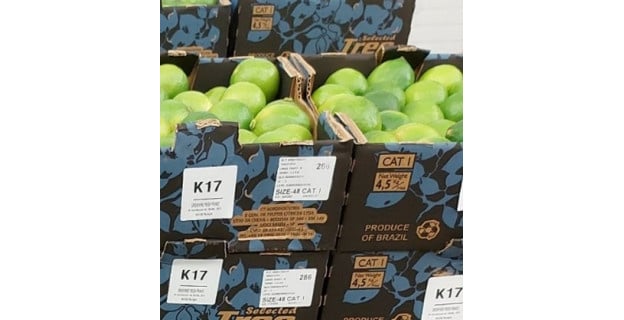 Rappel produit : attention, ces citrons verts sont contaminés par des pesticides !