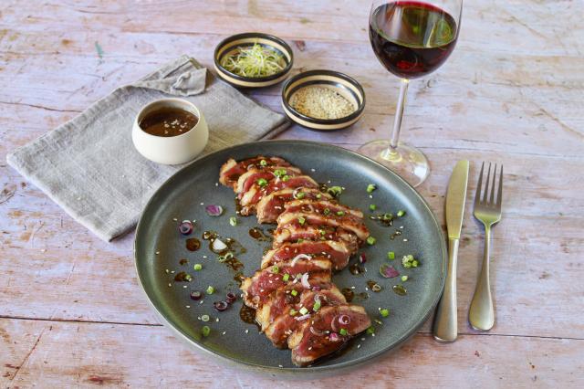 Tataki de magret de canard. Silvia Santucci