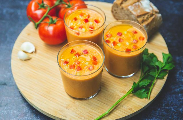 La meilleure recette de gaspacho. 750g
