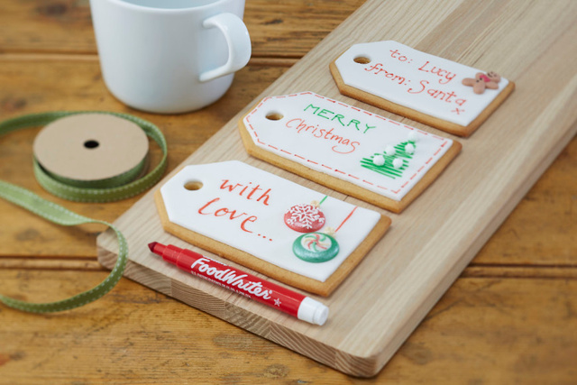 La bonne idée : des étiquettes comestibles pour vos cadeaux