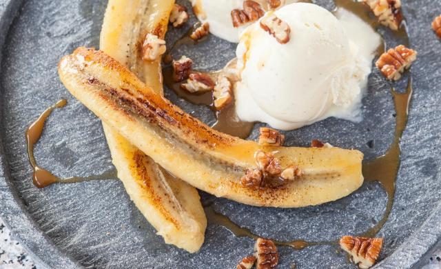 Bananes rôties au air fryer : un dessert minute qui va vous régaler en un rien de temps !