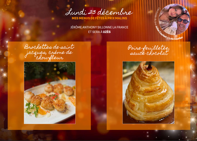 Tous en cuisine : réaliser chez vous les recettes de Cyril Lignac grâce à cette liste de courses de la semaine du 23 décembre !