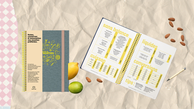 Et si vous commenciez un carnet de recettes à transmettre ? Succombez à la tendance du journaling !