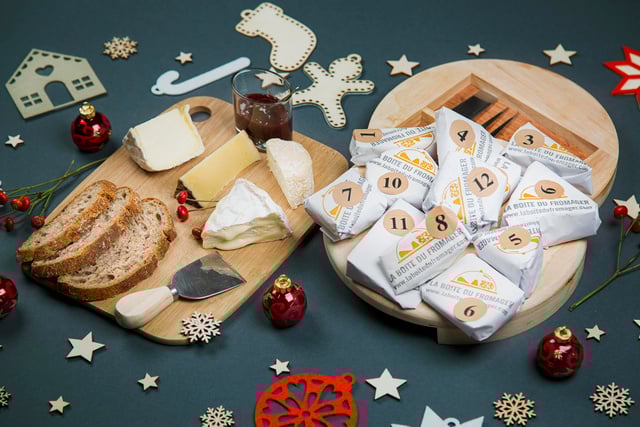 Calendrier de l'Avent de la Boîte du fromager