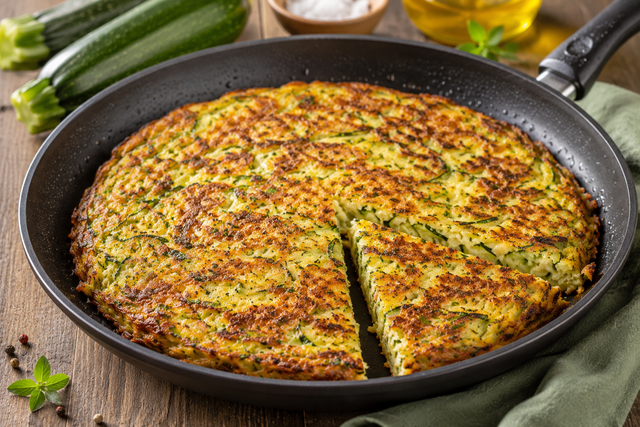 Prête en 10 minutes et avec 2 courgettes : cette recette express à la poêle va vous sauver la mise pour le dîner