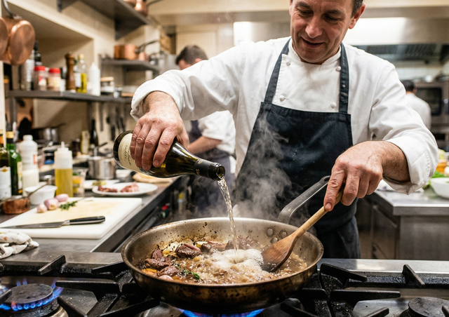 Déglacer les sucs d'une viande - 750g