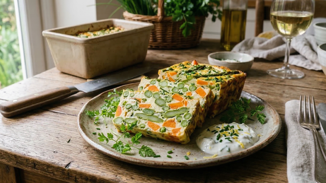 La terrine de légumes de printemps : l'entrée légère et colorée pour votre repas de Pâques