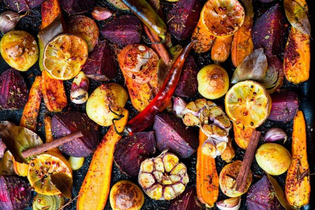 11 légumes de Noël à rôtir au four