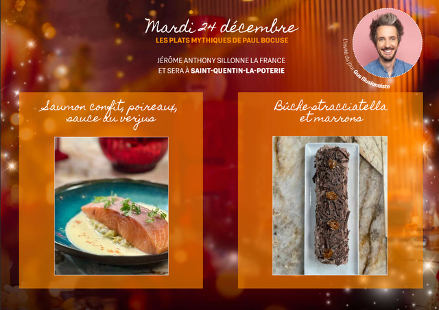 Tous en cuisine : réaliser chez vous les recettes de Cyril Lignac grâce à cette liste de courses de la semaine du 23 décembre !