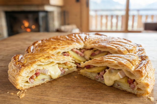 Galette façon tartiflette : la version ultra gourmande qui change à tester ce week-end