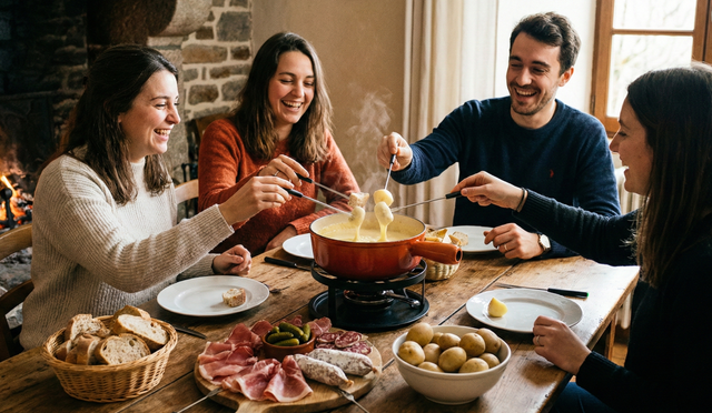 Toute aussi cheesy : la recette de la fondue auvergnate qui change pour l’hiver