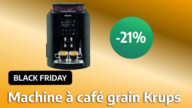 Black Friday : grosse baisse de prix pour cette machine à café grain Krups, profitez-en !