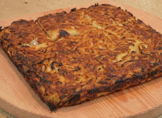 François-Régis Gaudry partage sa crousti-galette de pommes de terre XXL : simple, dorée et irrésistible