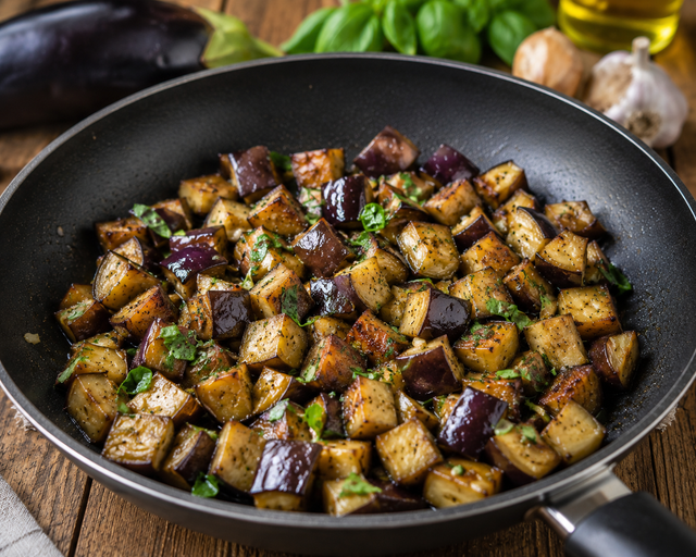Prête en 10 minutes et avec 2 aubergines : cette astuce de cuisson express à la poêle va révolutionner vos dîners d’été